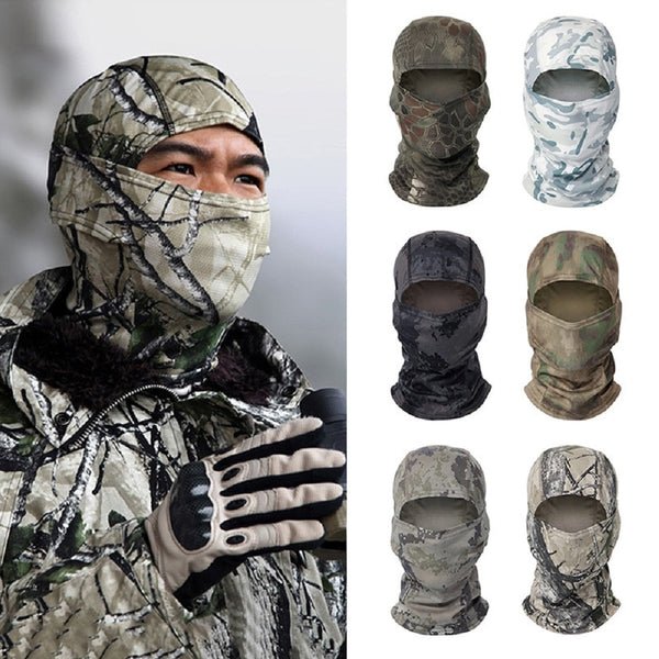 Multipurpose Outdoor Full Head Hood Bandana - Tactical Adventures